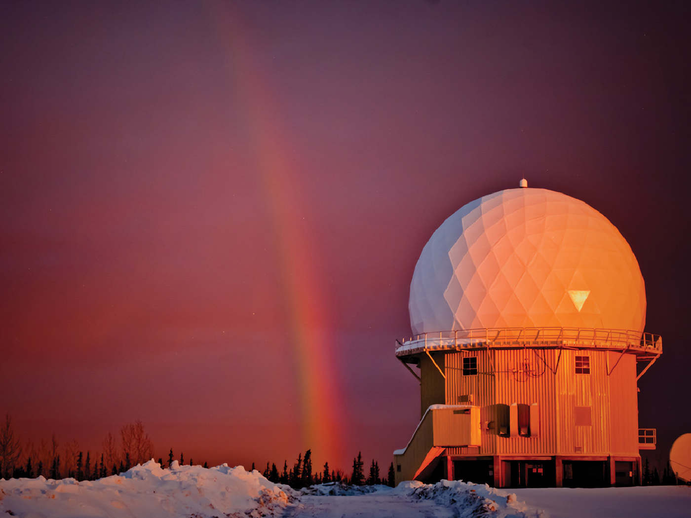 observatory rainbow