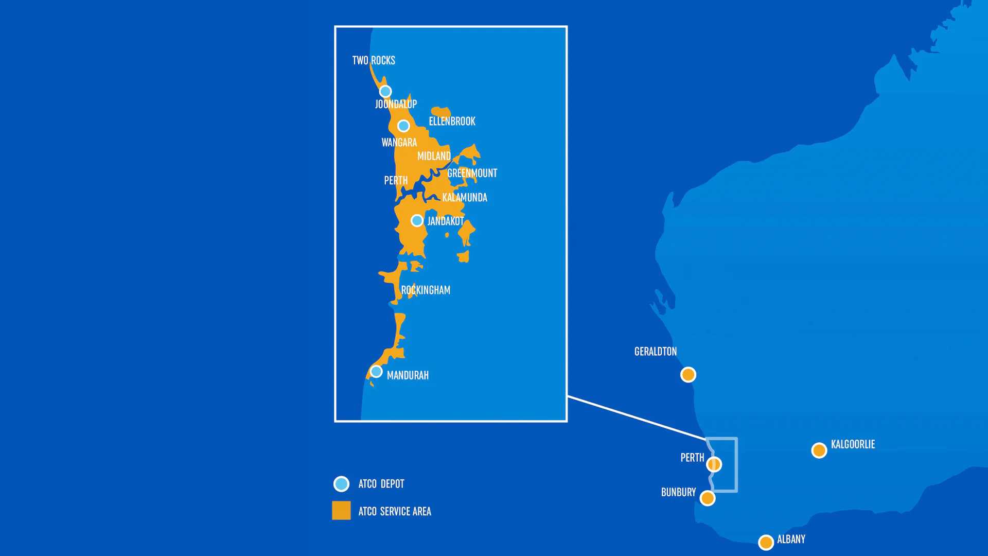 Gas Distribution Map