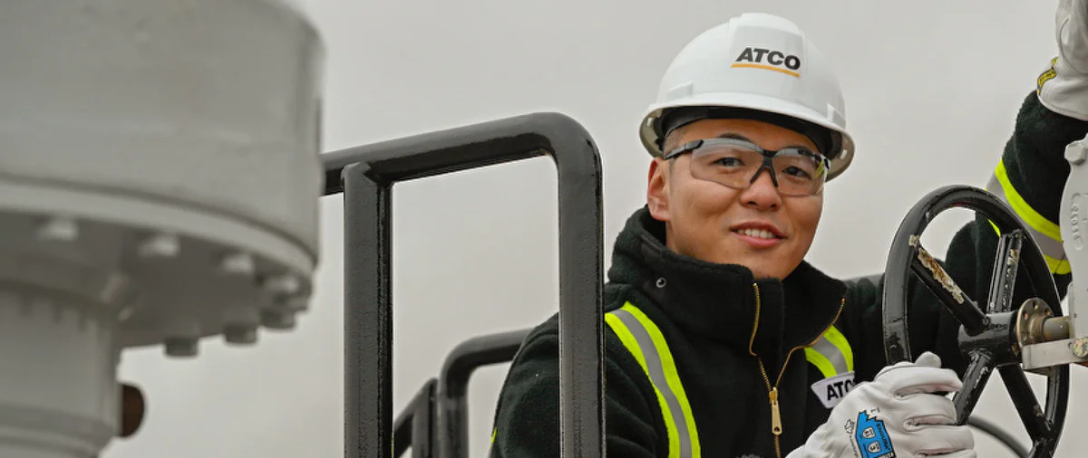 ATCO employee smiling 
