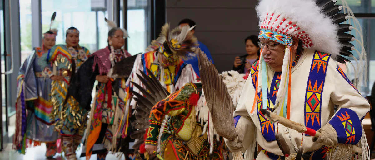 Indigenous dancers