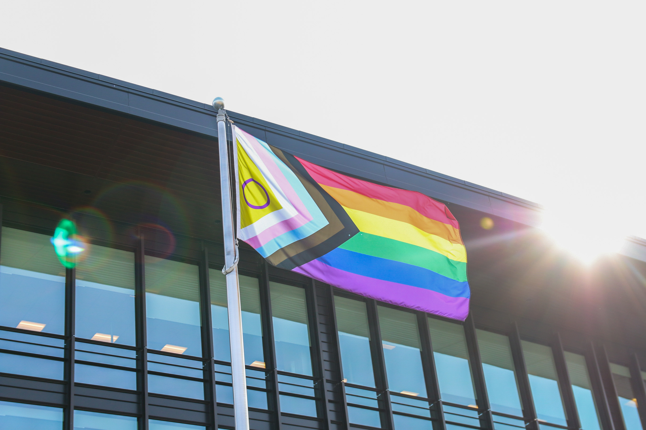 2SLGBTQIA+ Pride flag