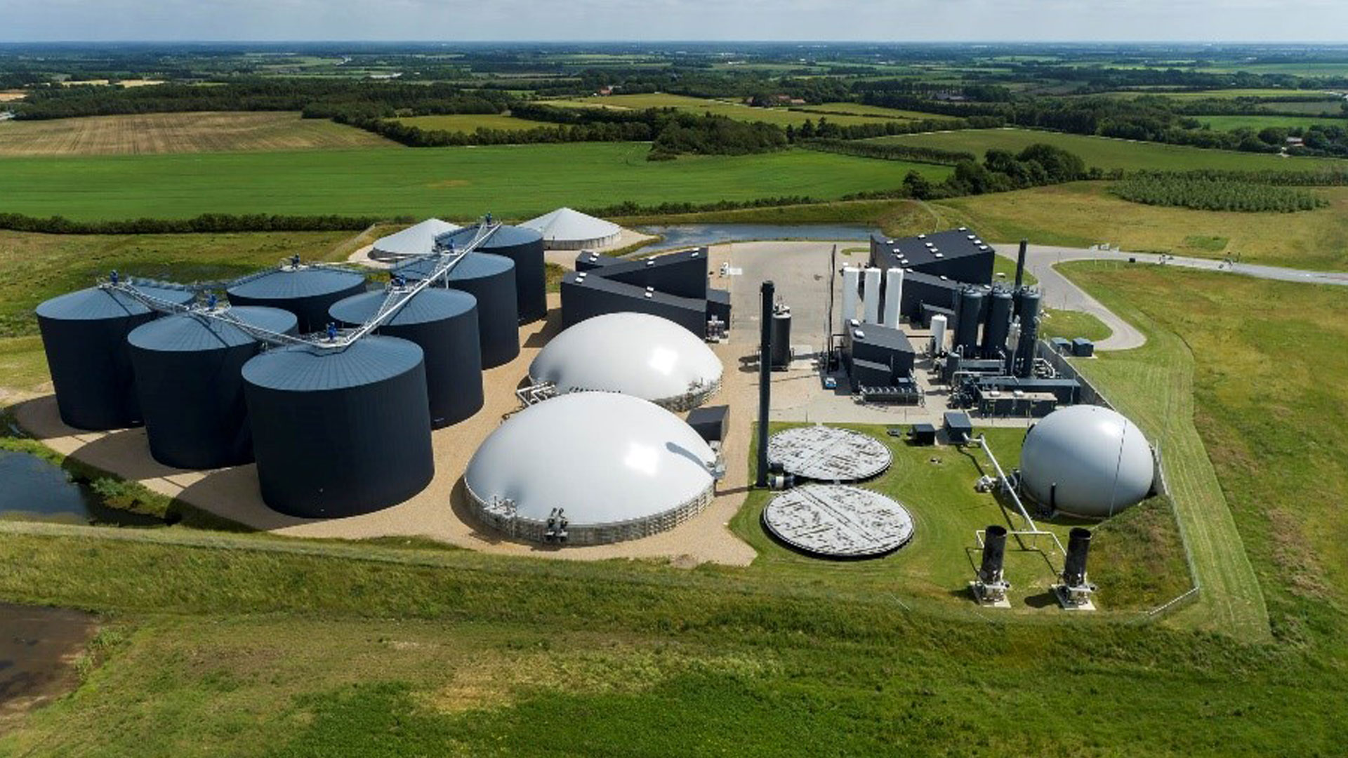 Denmark's biogas plant
