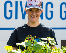 Seedlings ready to plant