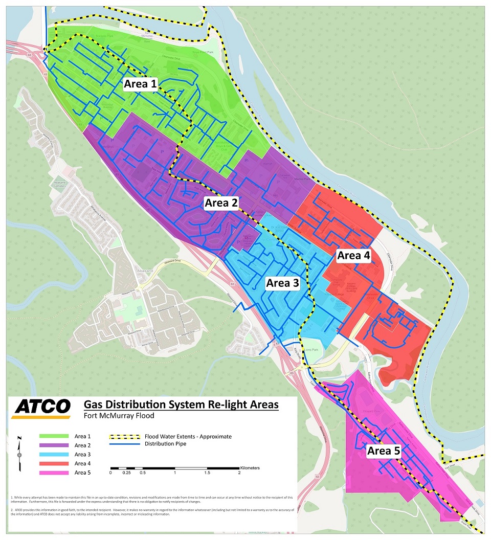 Fort McMurray Flood Map