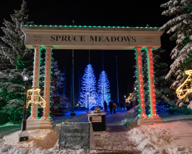 Spruce Meadows Christmas Lights