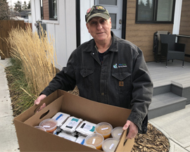 BFK prepared meals donated to the Homes For Heroes veterans in ATCO Village, Calgary