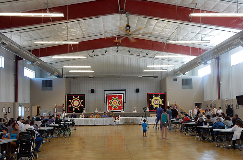 Fisher River Community Centre interior