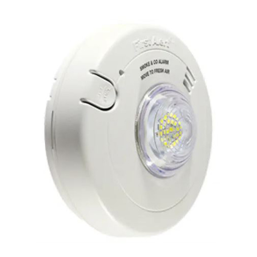 BRK 120V Combination Smoke and Carbon Monoxide Alarm with LED Strobe