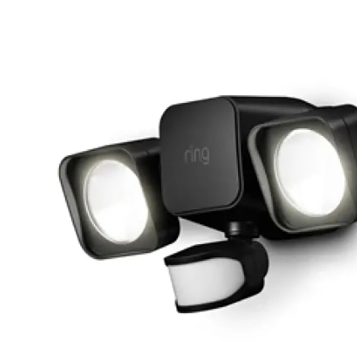 Ring Smart Lighting Battery Powered FloodLight Black