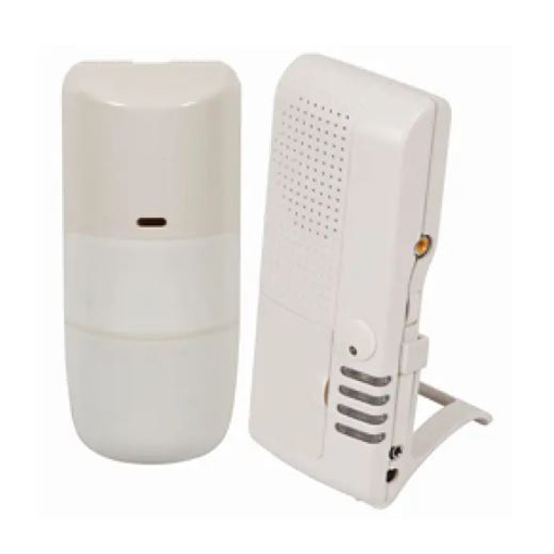 STI Wireless Outdoor Motion Detector with 4 Channel Voice Receiver