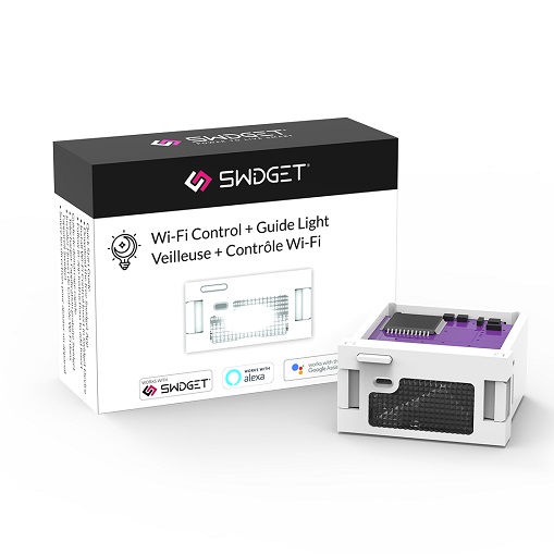 Swidget WiFi Control with Guide Light Insert