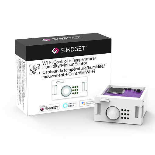 Swidget WiFi Control with Temperature Humidity and Motion Insert