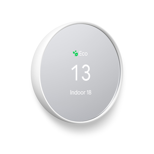 google nest thermostat snow