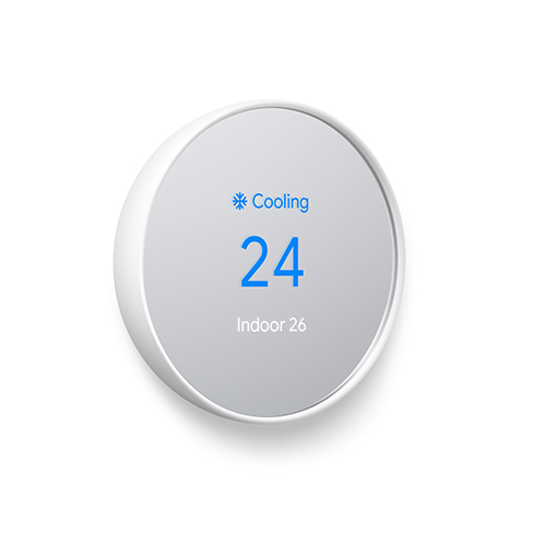 google nest thermostat snow