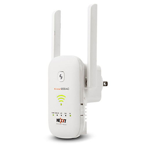 Nexxt Range Extender Kronos 1200 Wireless AC 1200Mbps Wall Plug